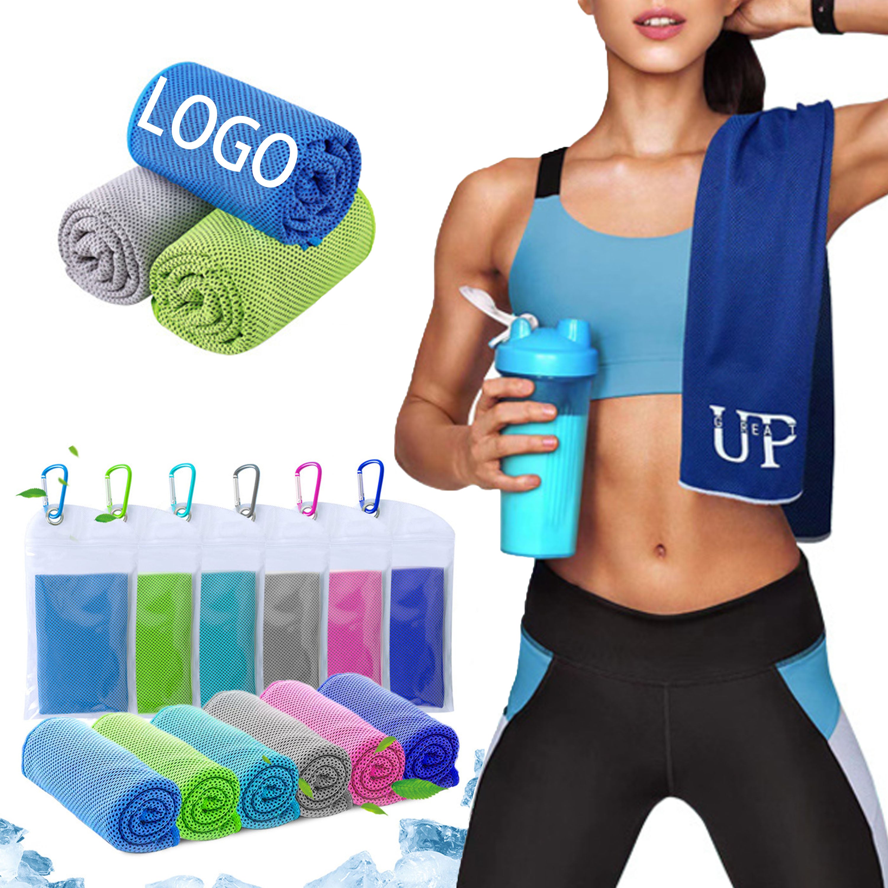 Cold Sensation Double-Layer Quick-Drying Towel