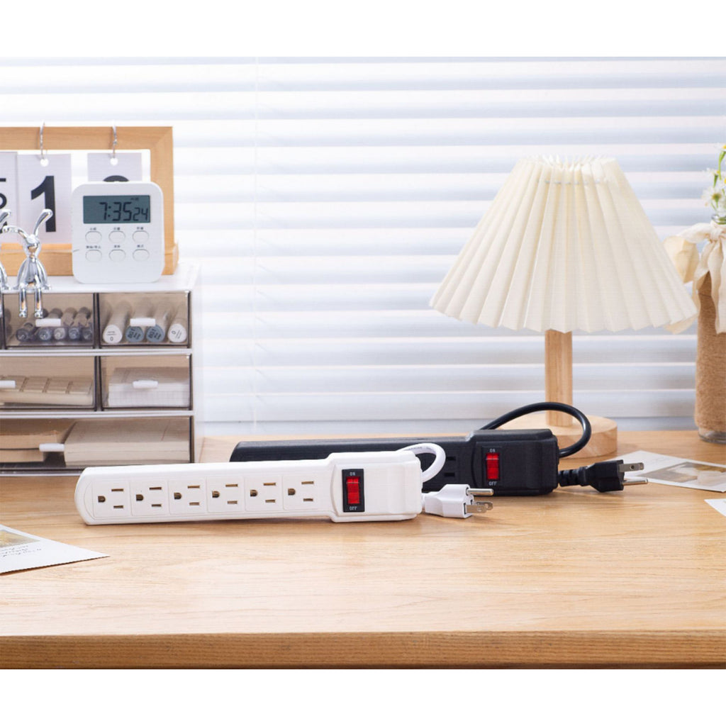 6-Outlet Surge Protector Power Strip