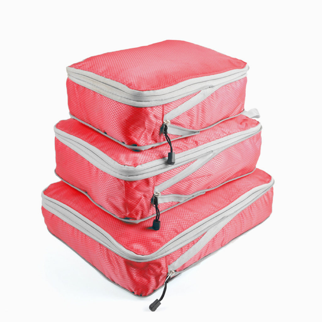 3-Piece Nylon Travel Organizer Set