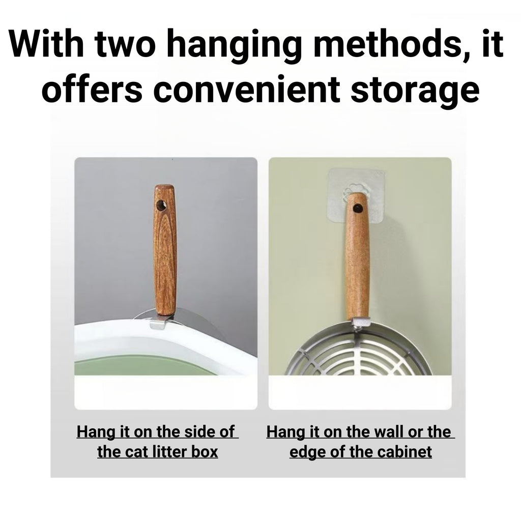 Stainless Steel Cat Litter Scoop