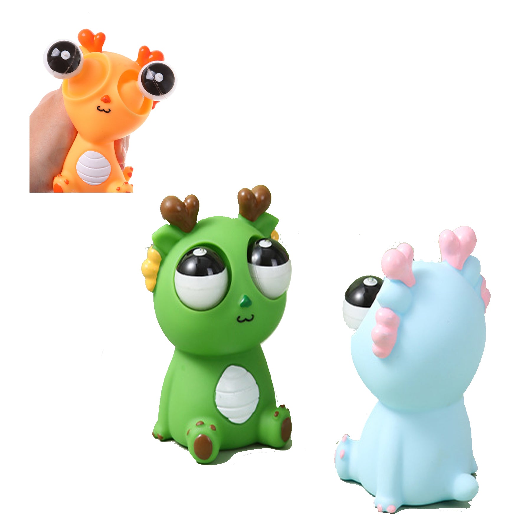 Explosive Eye Dragon Pinch Music Squeezing Release Explosive Eye Dragon Toy