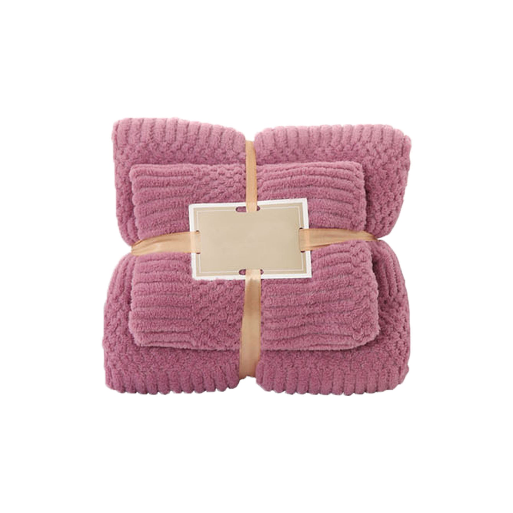Absorbent Coral Fleece Set Beach Towels