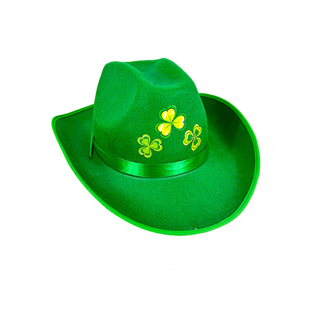 St. Patrick'S Day Green Cowboy Hat