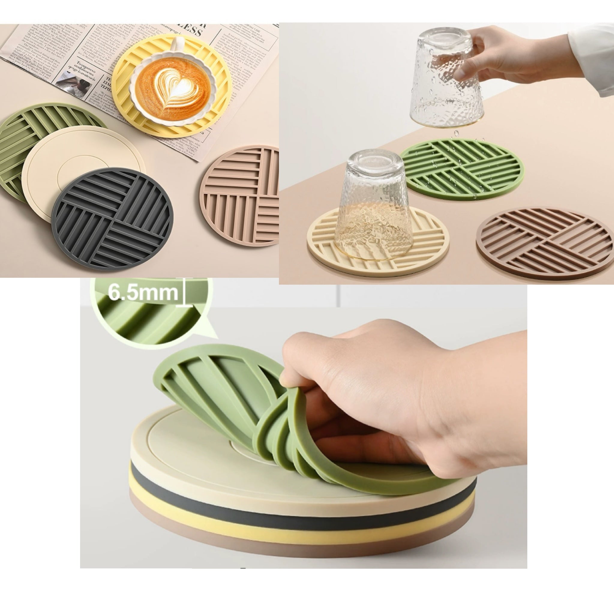 Silicone Heat-Resistant Anti-Scald Placemat
