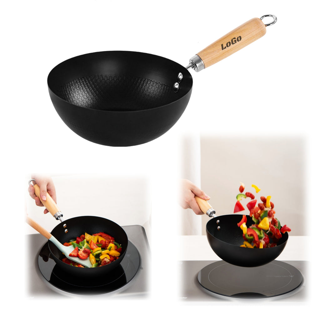 Thickened Stainless Steel Wok