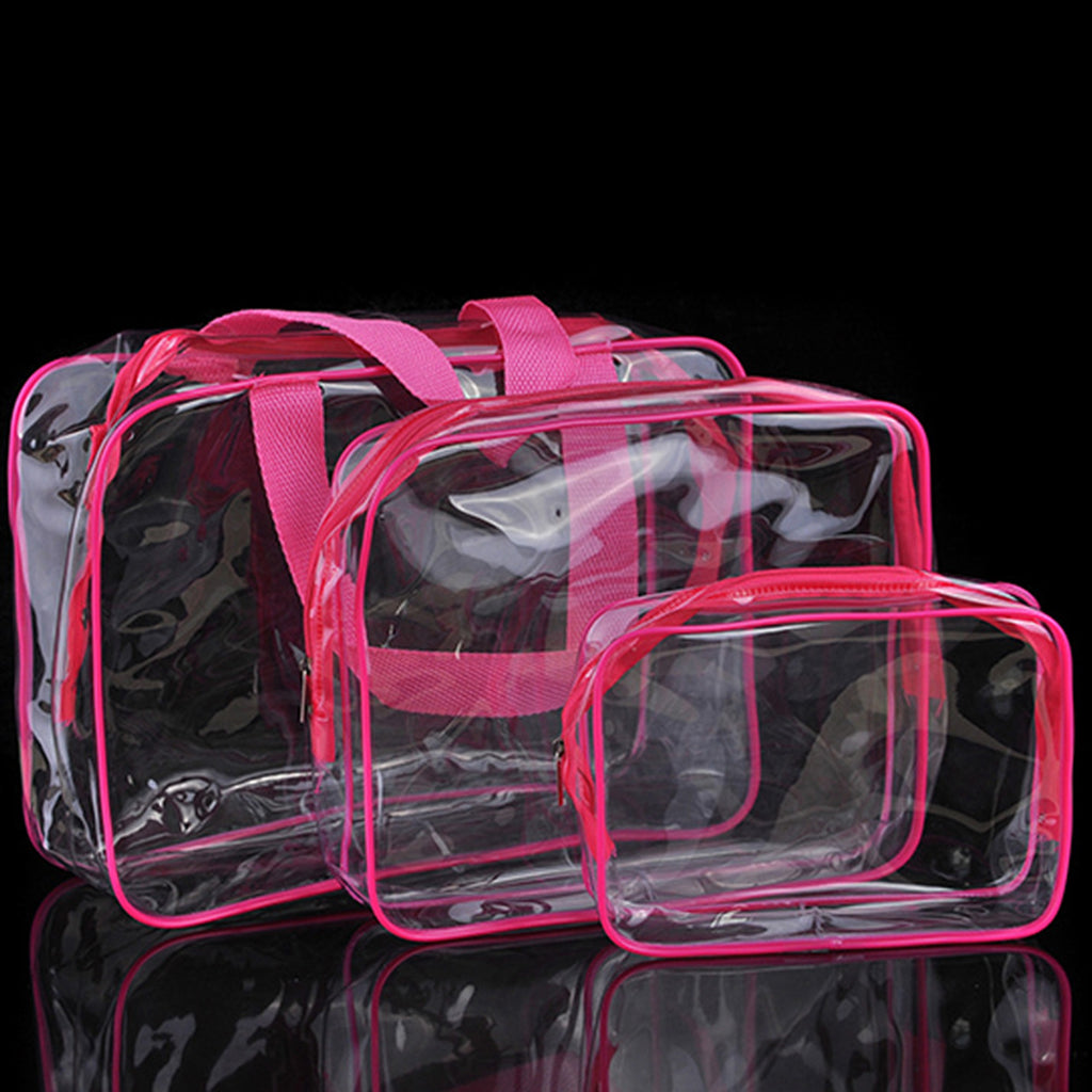 3 PCS Travel Toiletry Makeup Bag