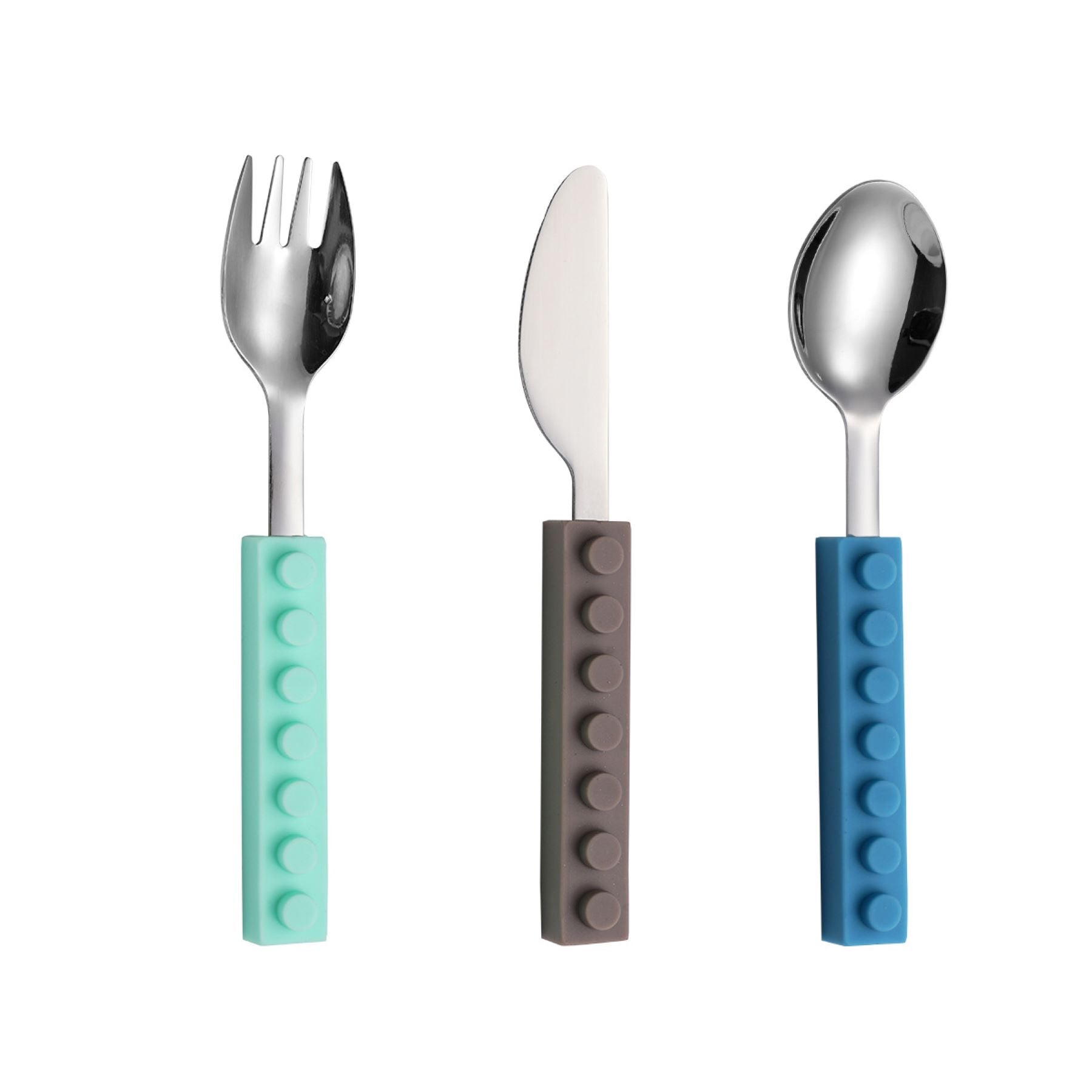 Building Block - Handle Stainless Steel Cutlery Set