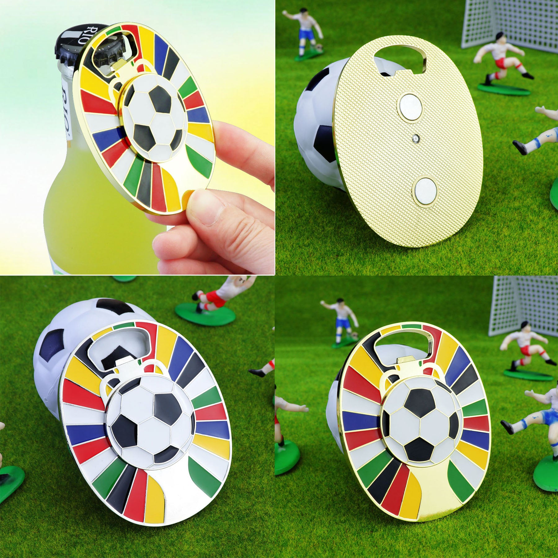 Delicate Soccer Shape Bottle Opener