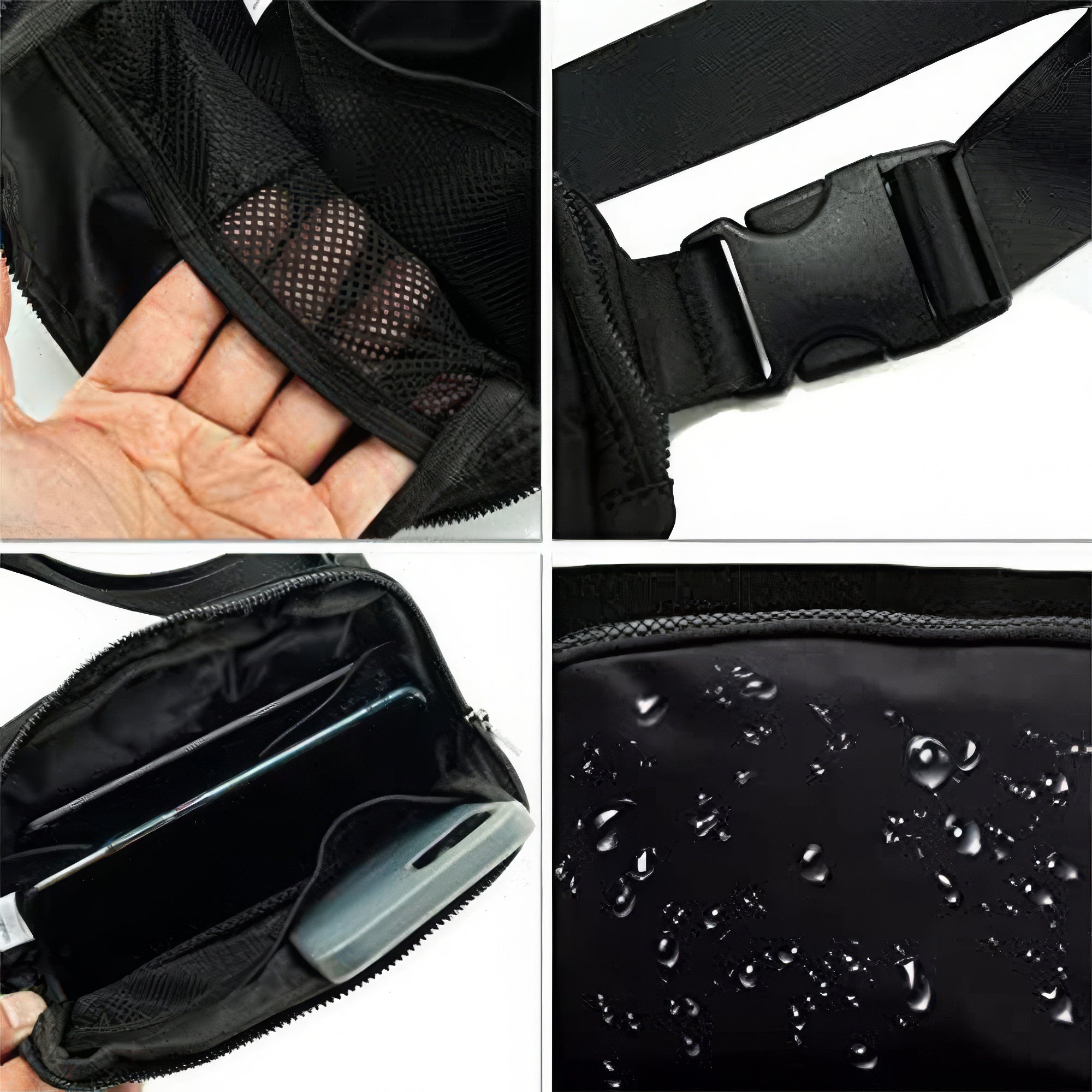 Unisex Mini Belt Bag with Adjustable Strap Small Waist Pouch