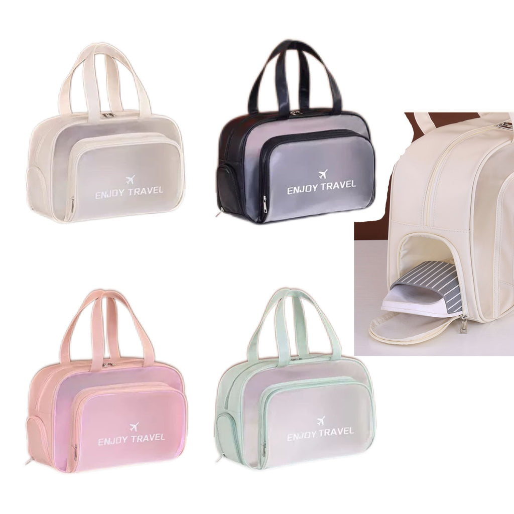 Waterproof PVC Dry Wet Separation Bag with Shoe Compartment