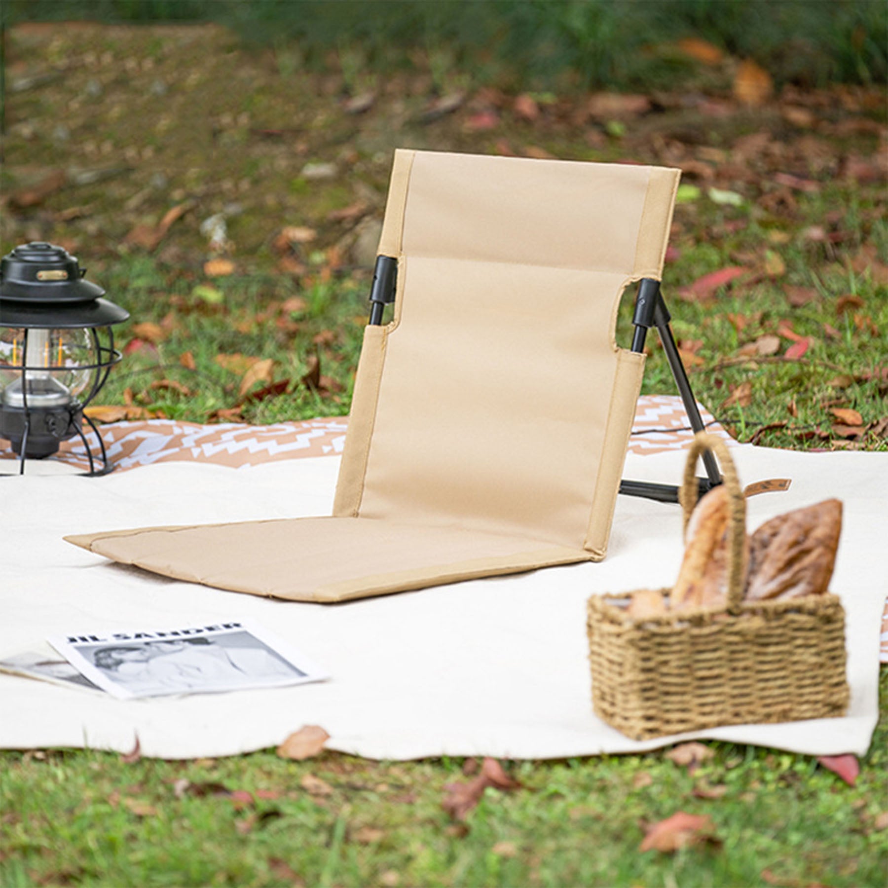 Folding Stadium Seat Cushion Lawn Chair