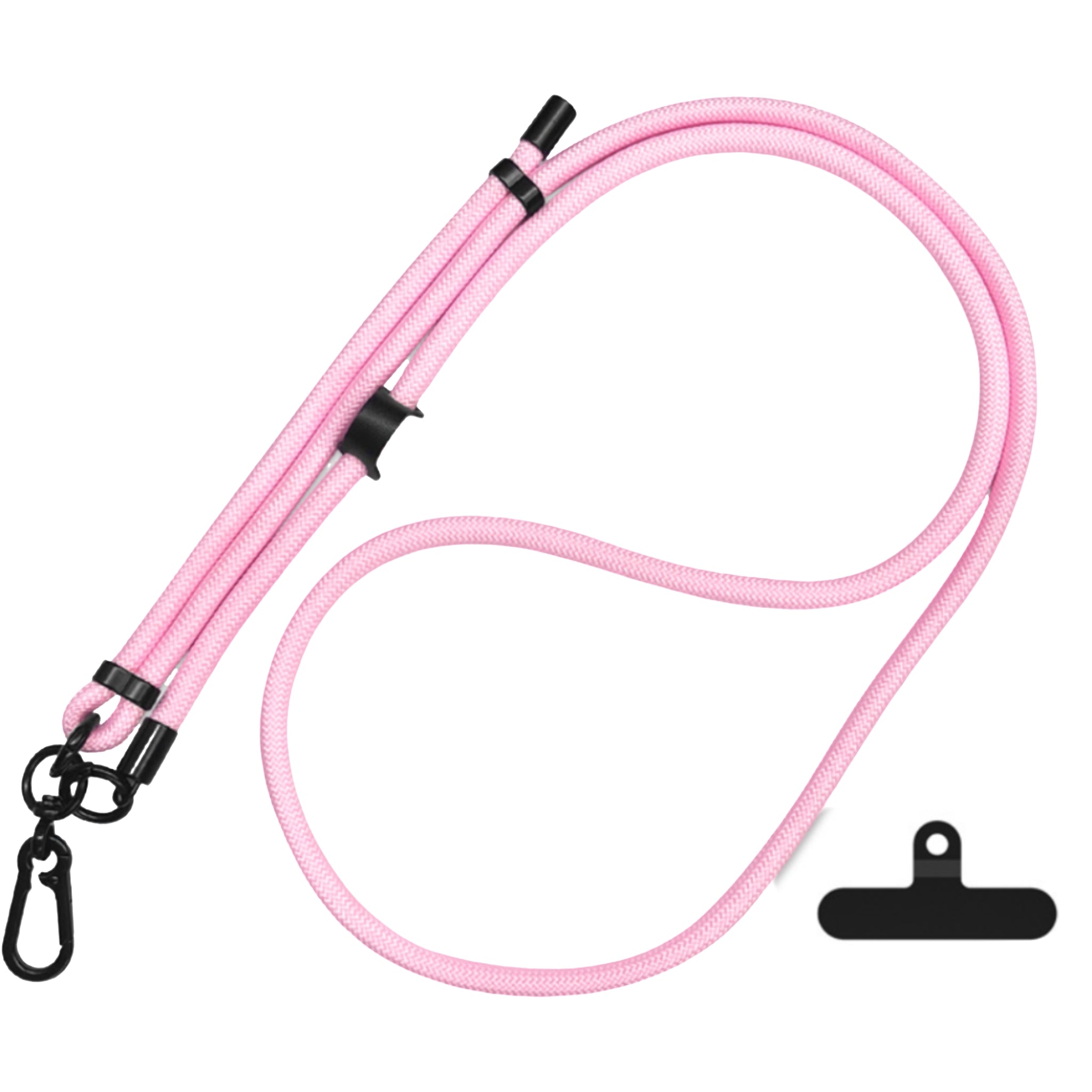 8mm Polyester Phone Lanyard Adjustable Crossbody Anti Loss
