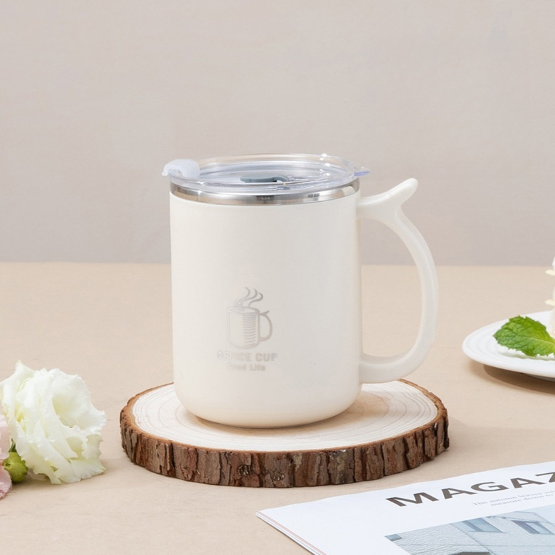 304 Stainless Steel Double-Wall Insulated Mug