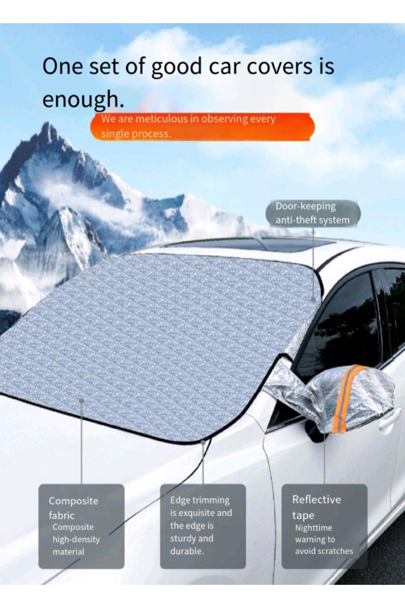 Half Cover Car Cover Sunshade