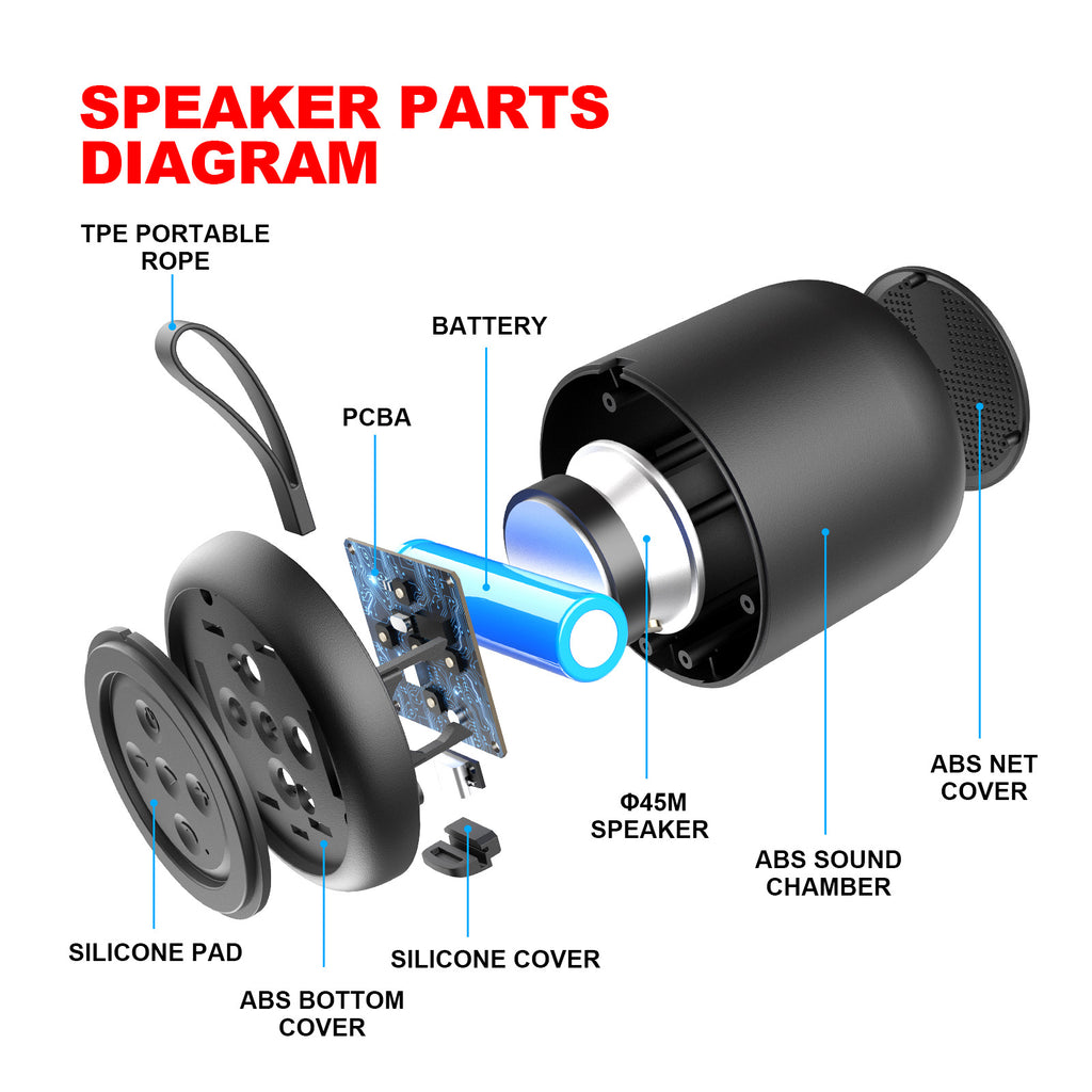 Cylinder Bluetooth Speaker