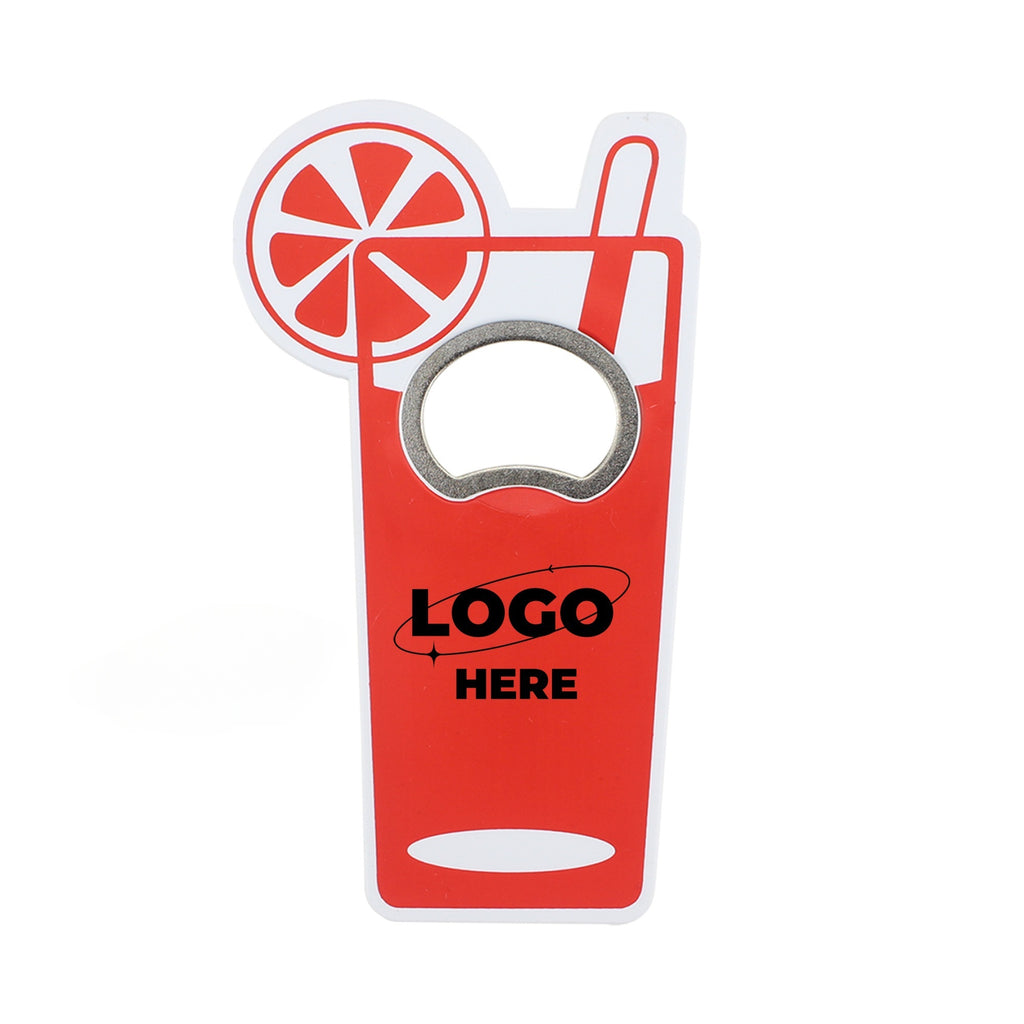 Lemon Cup - Shaped Refrigerator Magnet Bottle Opener