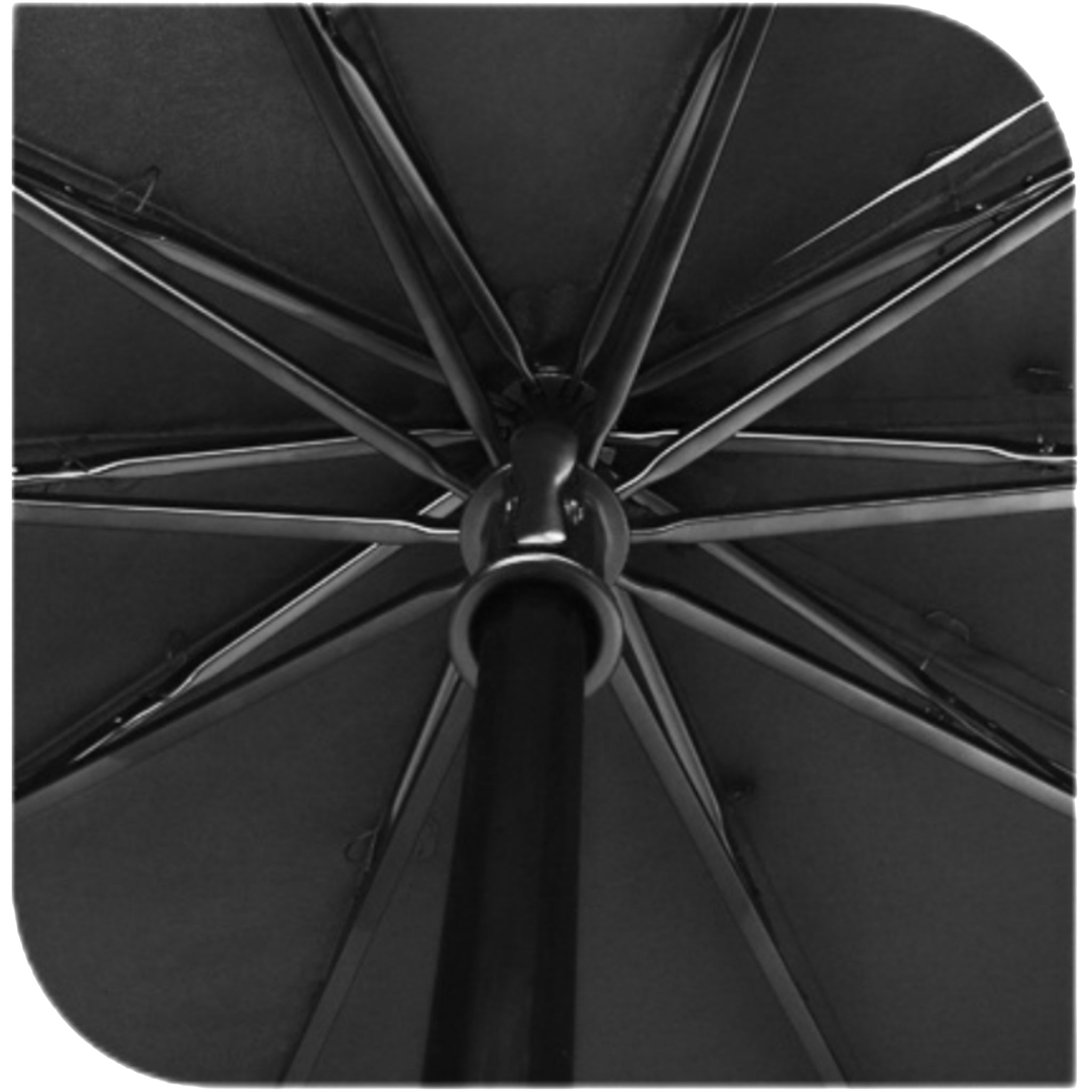Titanium - Silver Automotive Windshield Sunshade