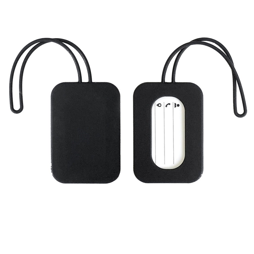 Silicone Luggage Tag with Name ID Card