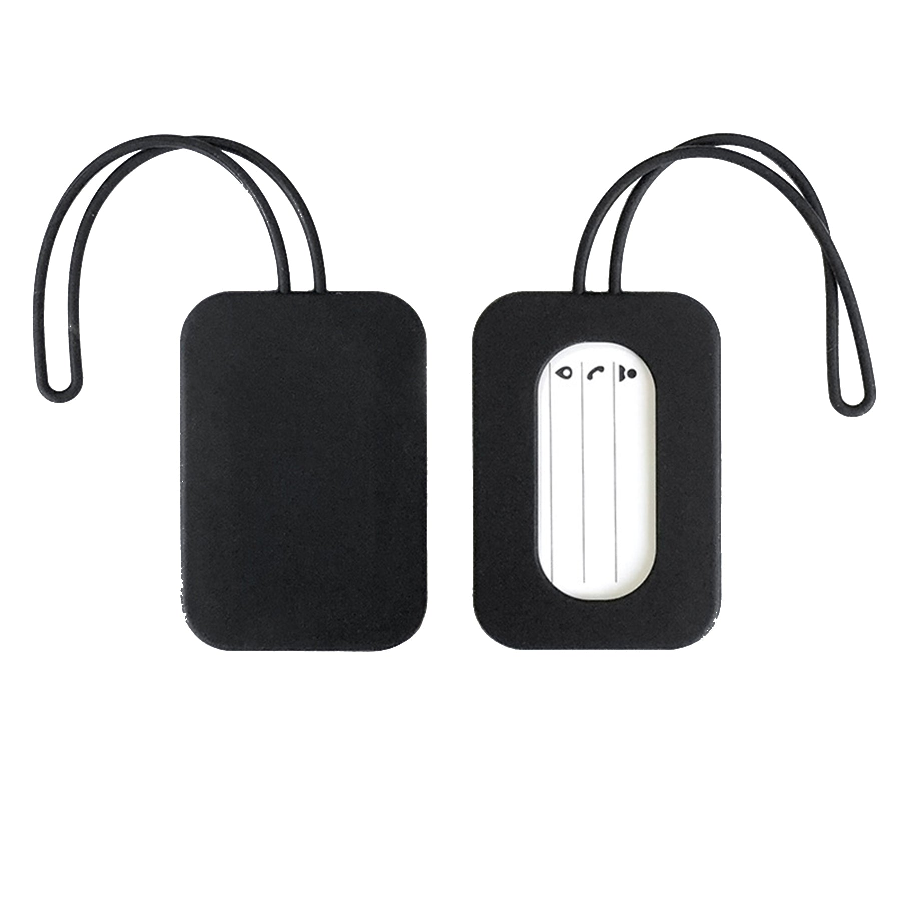Silicone Luggage Tag with Name ID Card