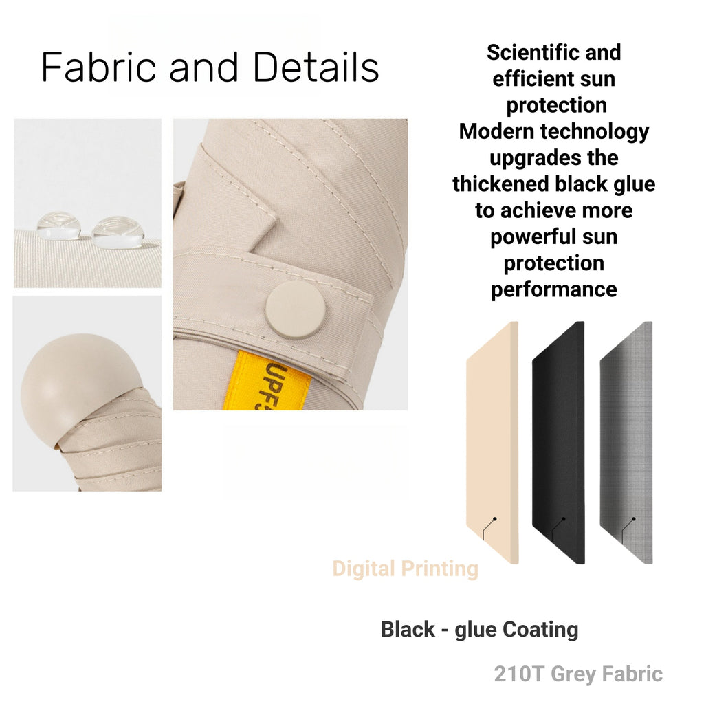 Folding Capsule - shaped Sun Umbrella