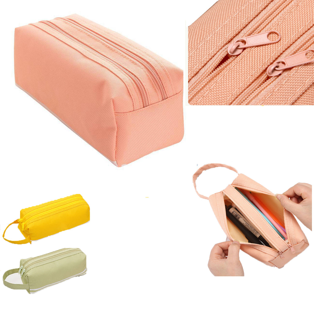 Double Zip Pen Bag
