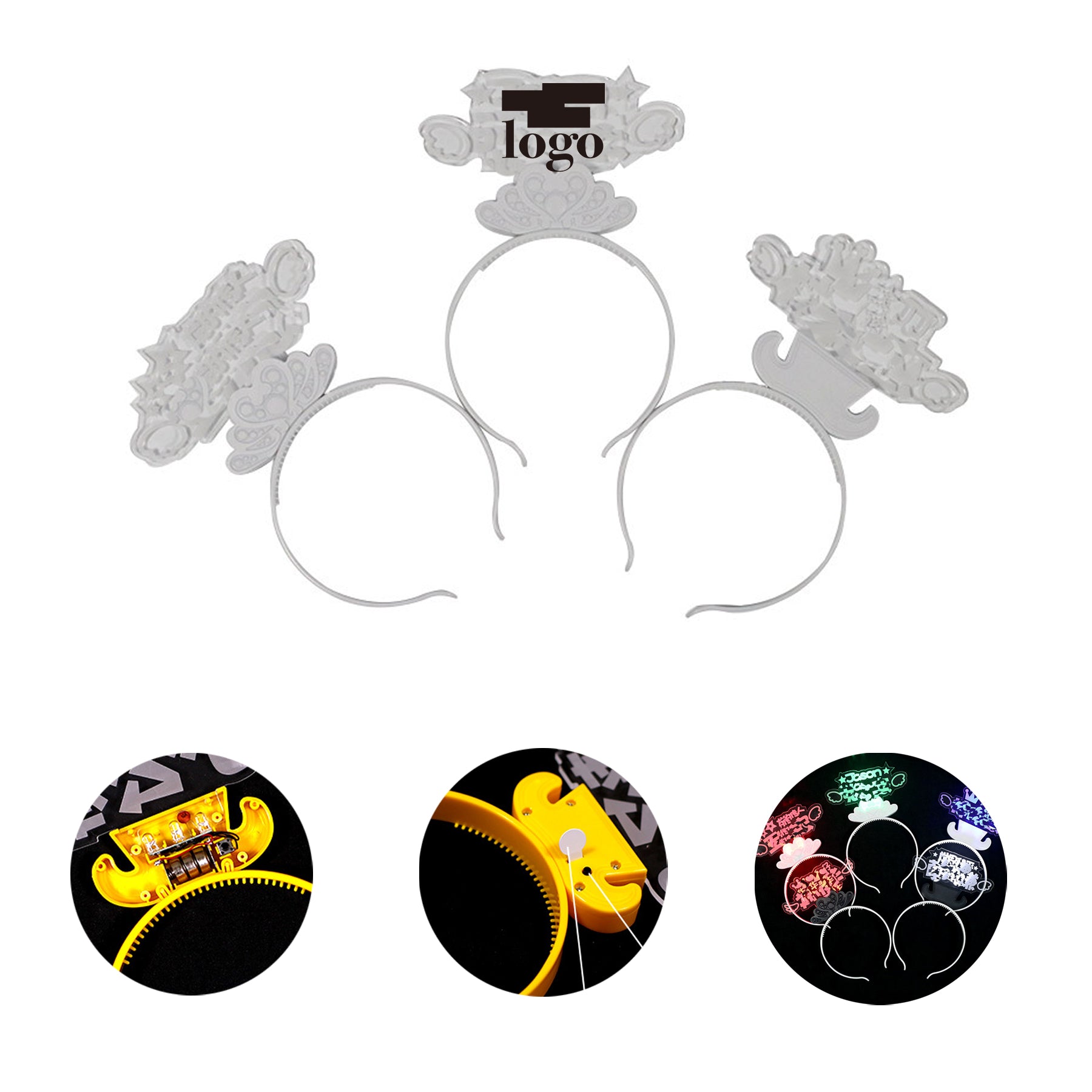 LED Concert Light Up Headband