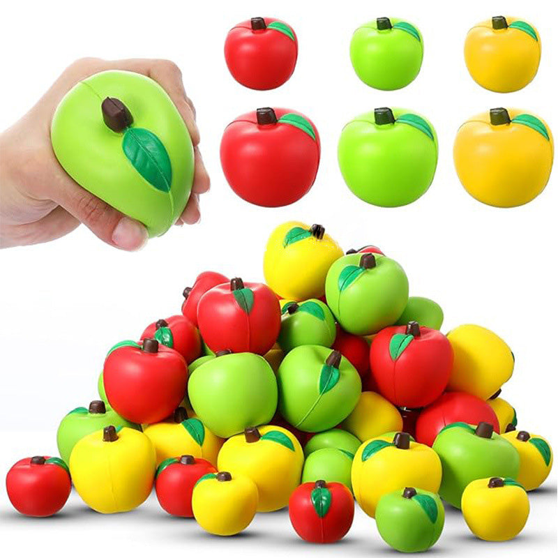 Apple Shape Stress Reliever Ball