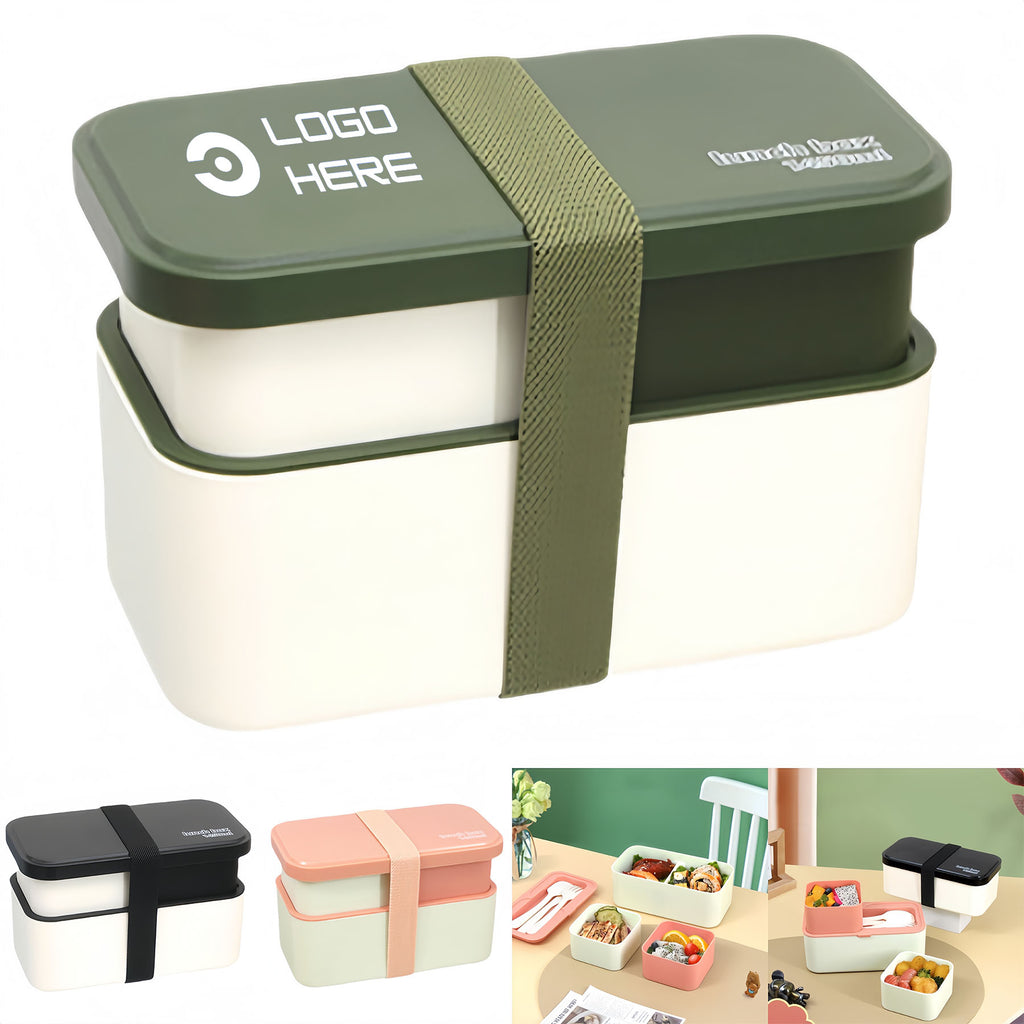Double Layer Compartment Lunch Box