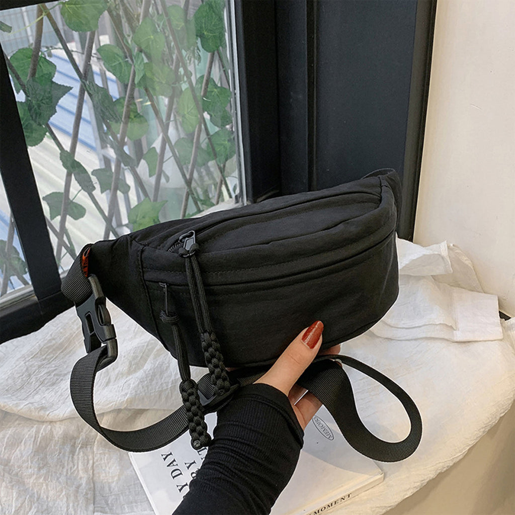 Full Color Sport Crossbody Zipper Fanny Pack