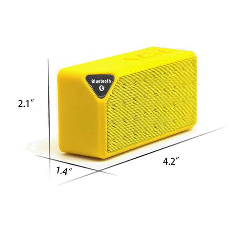 450 mAh Rectangle Wireless Mini Speaker