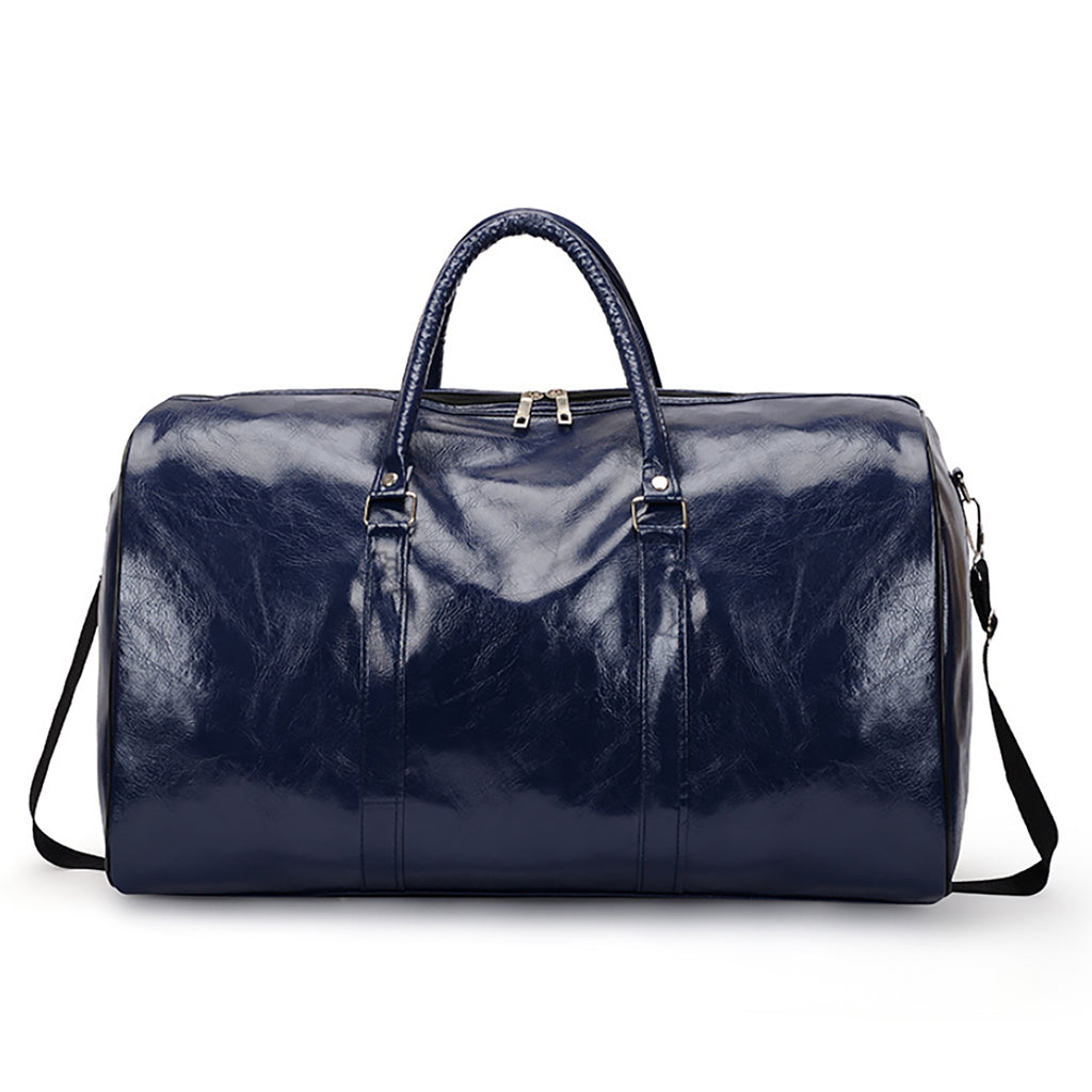 Sport Pu Leather Gym Duffle Travel Bag