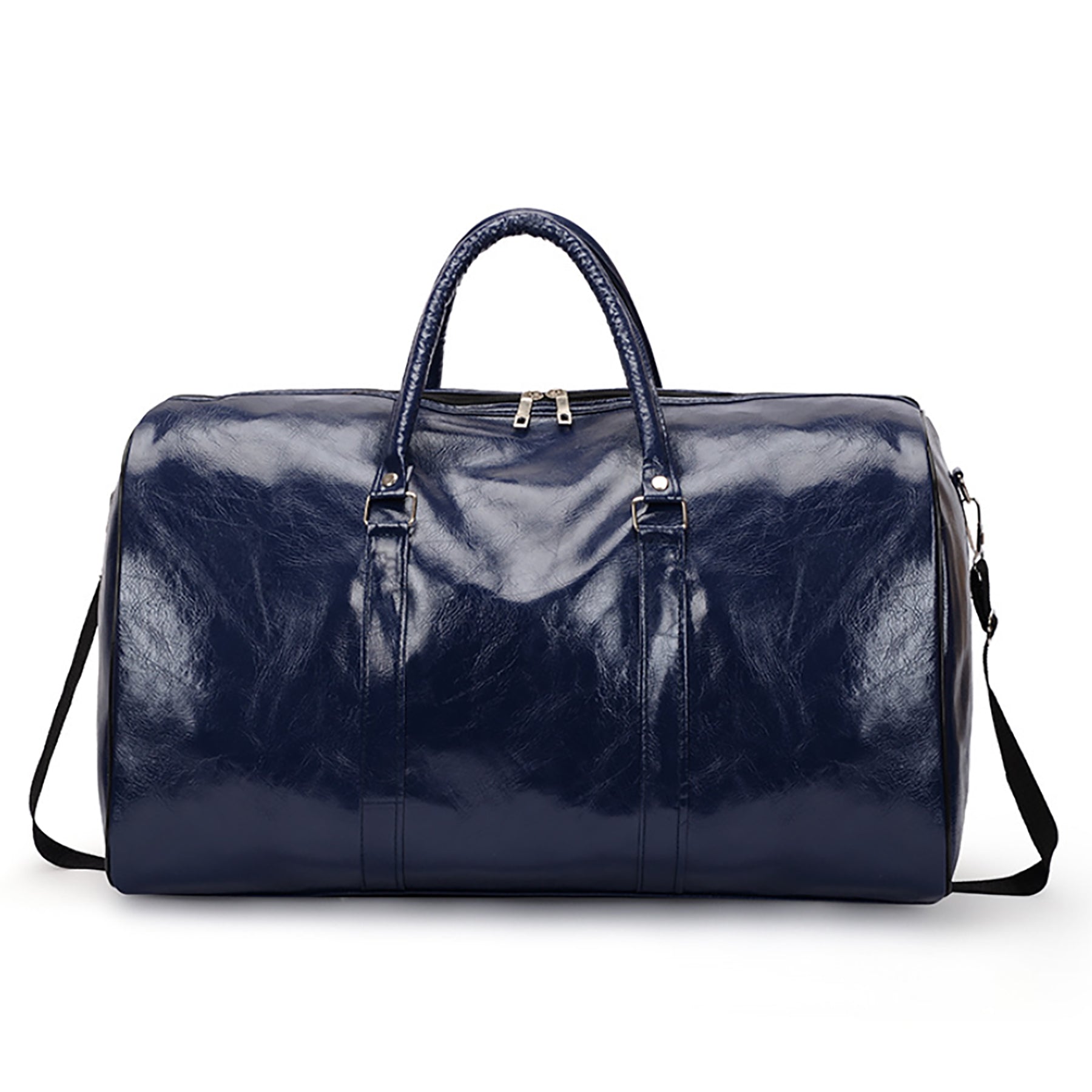 Sport Pu Leather Gym Duffle Travel Bag
