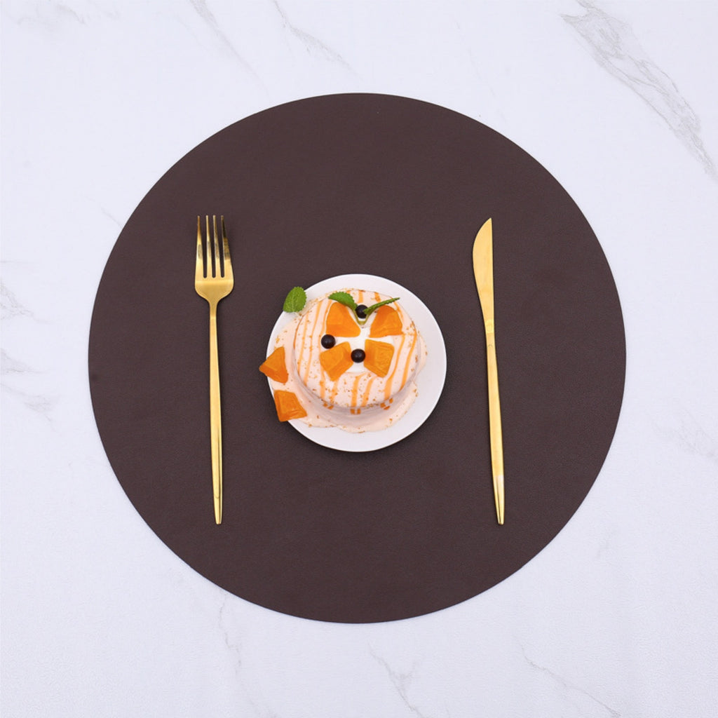 Round Minimalist Heat Insulated Placemat