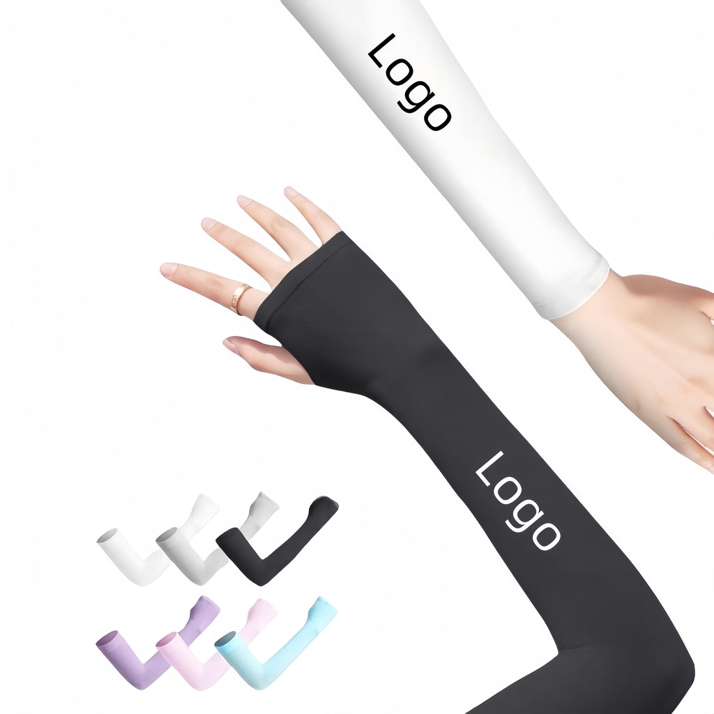 Cooling Ice Silk Arm Sleeves
