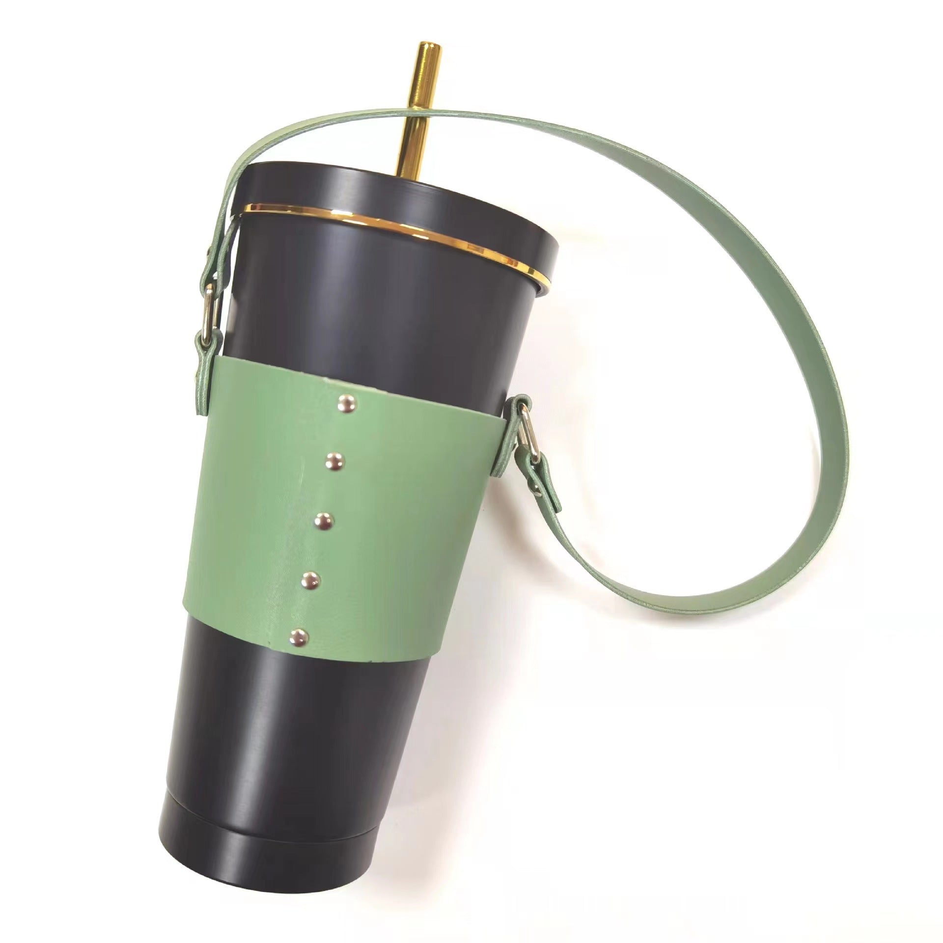 Leather Bottle Sleeves With Handle