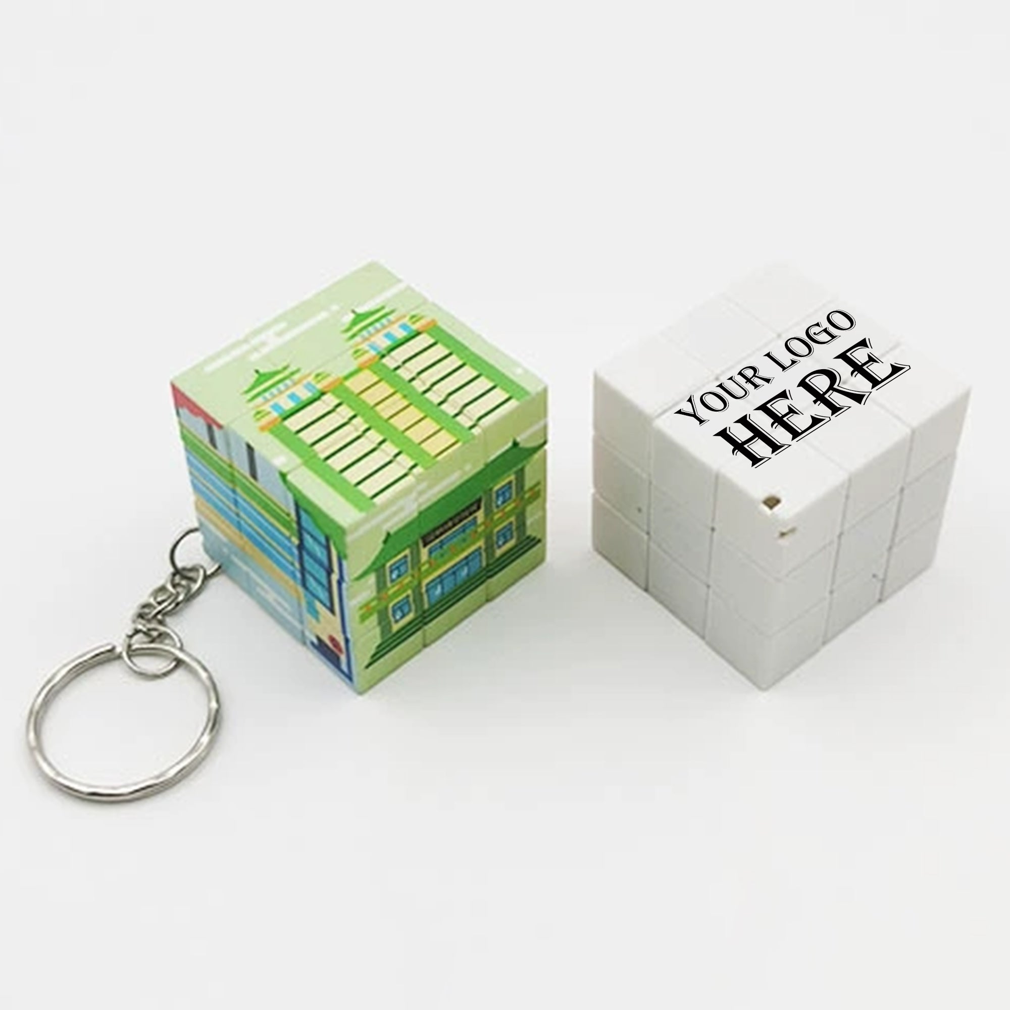 Mini 3x3 Keychain Cube