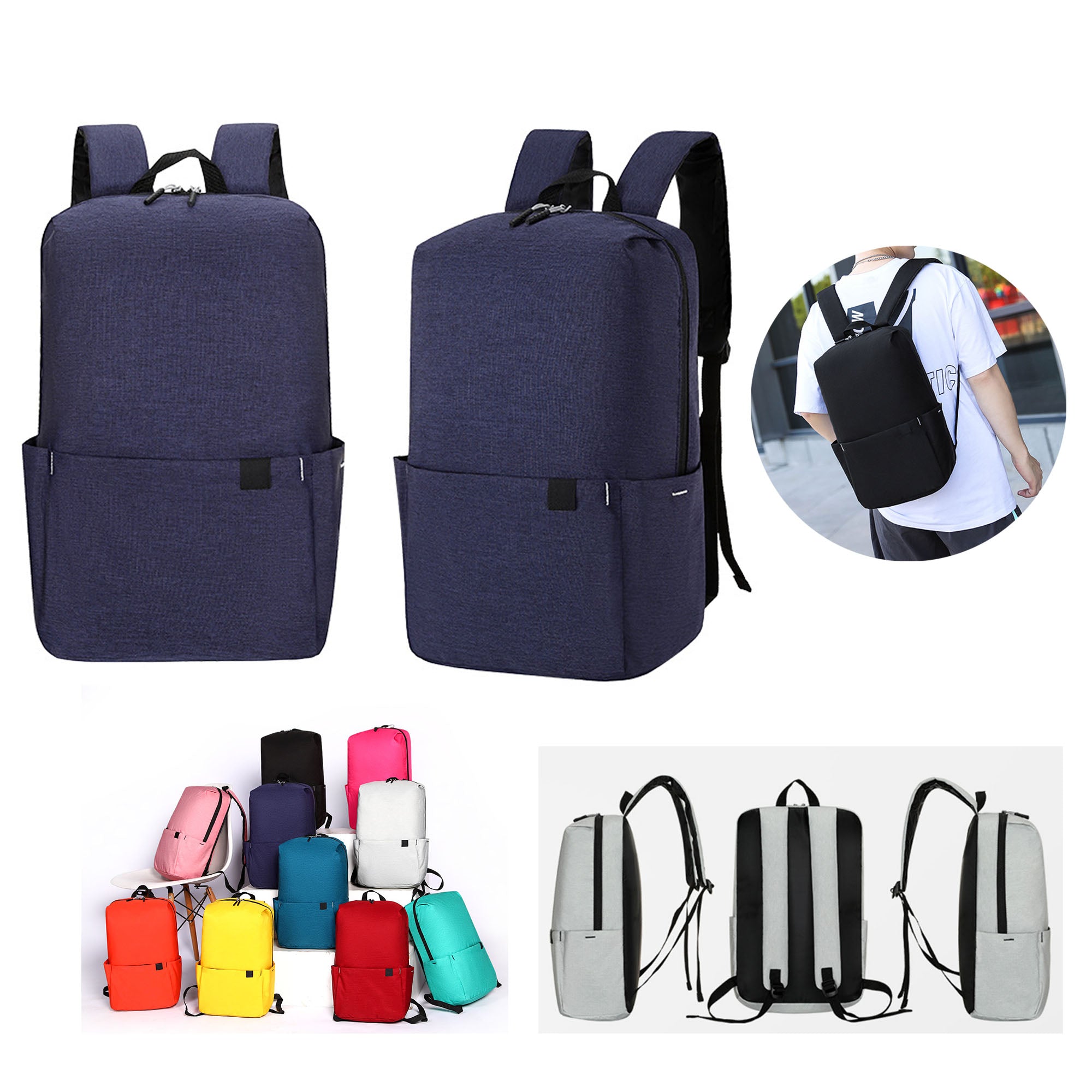 Lightweight Water-proof Nylon Backpack