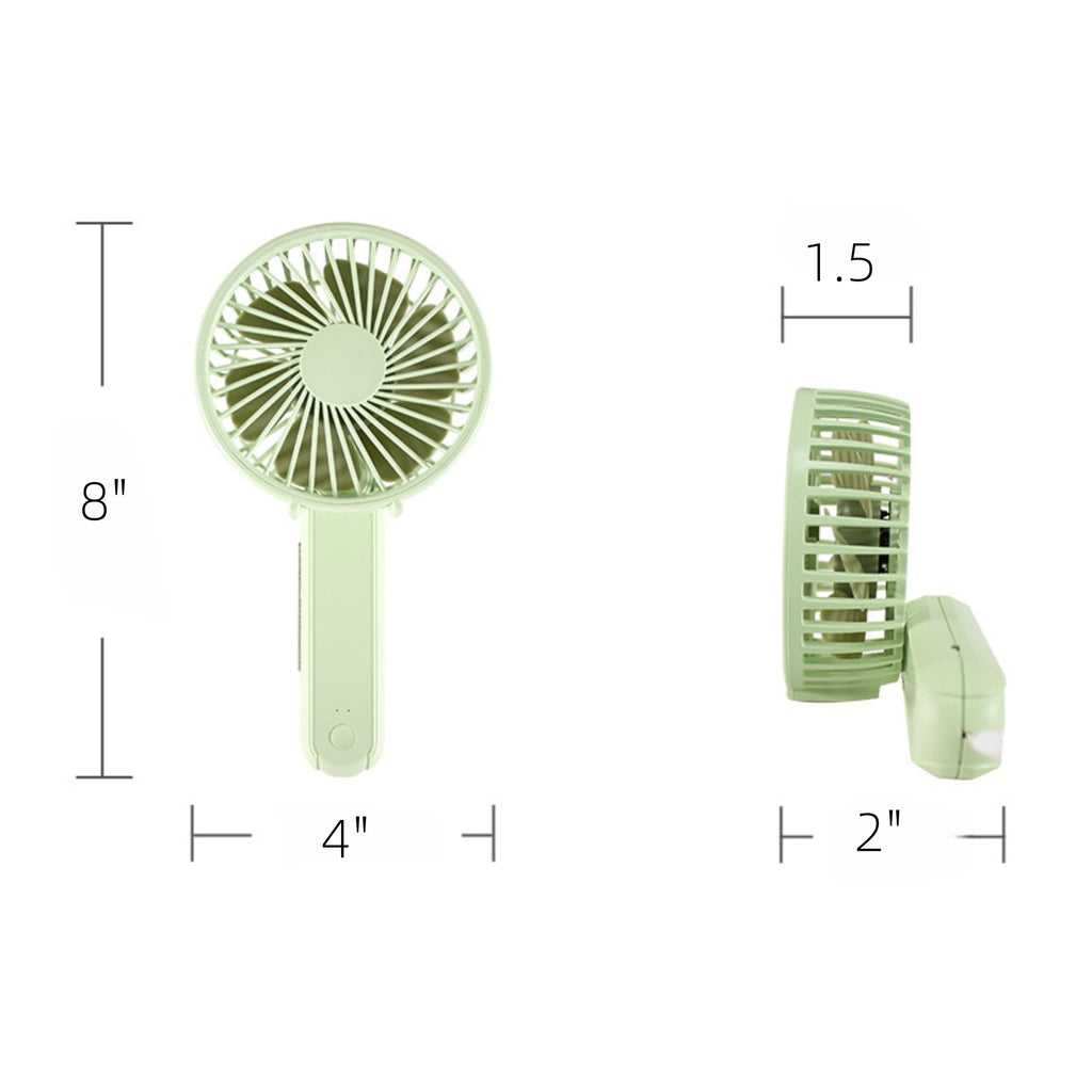 Coolness On The Go Foldable Lanyard Mini Fan