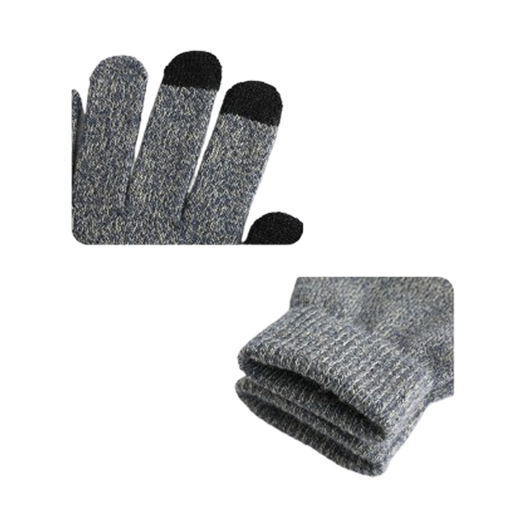 Non-Slip Acrylic Cycling Gloves With Triangular Trim