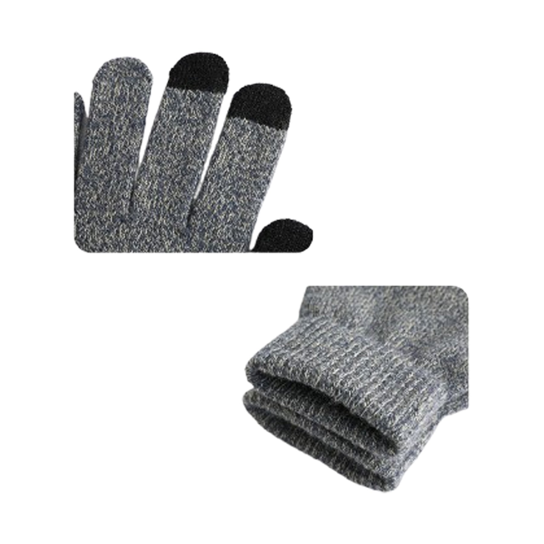 Non-Slip Acrylic Cycling Gloves With Triangular Trim
