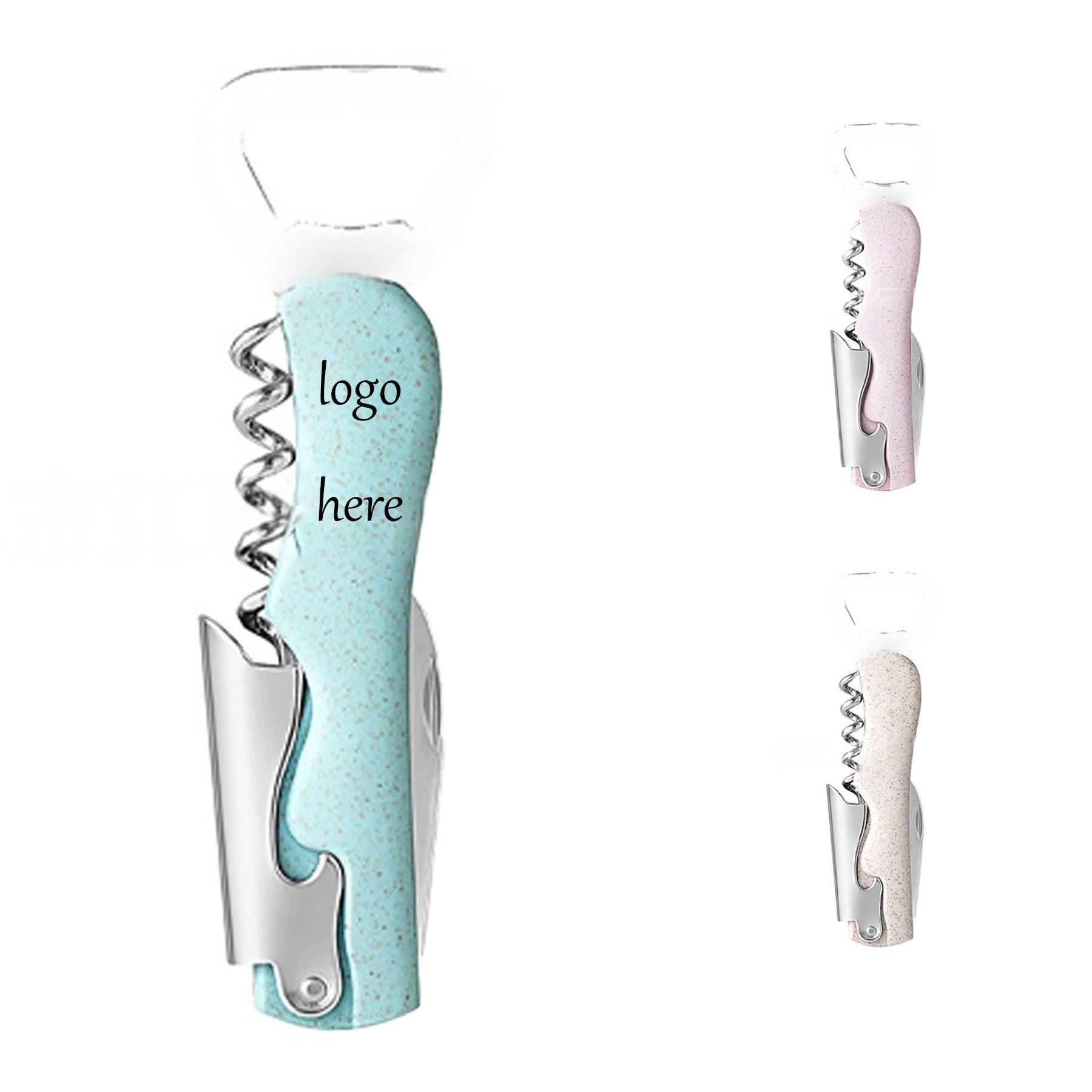 Pitted Stainless Steel Bottle Opener