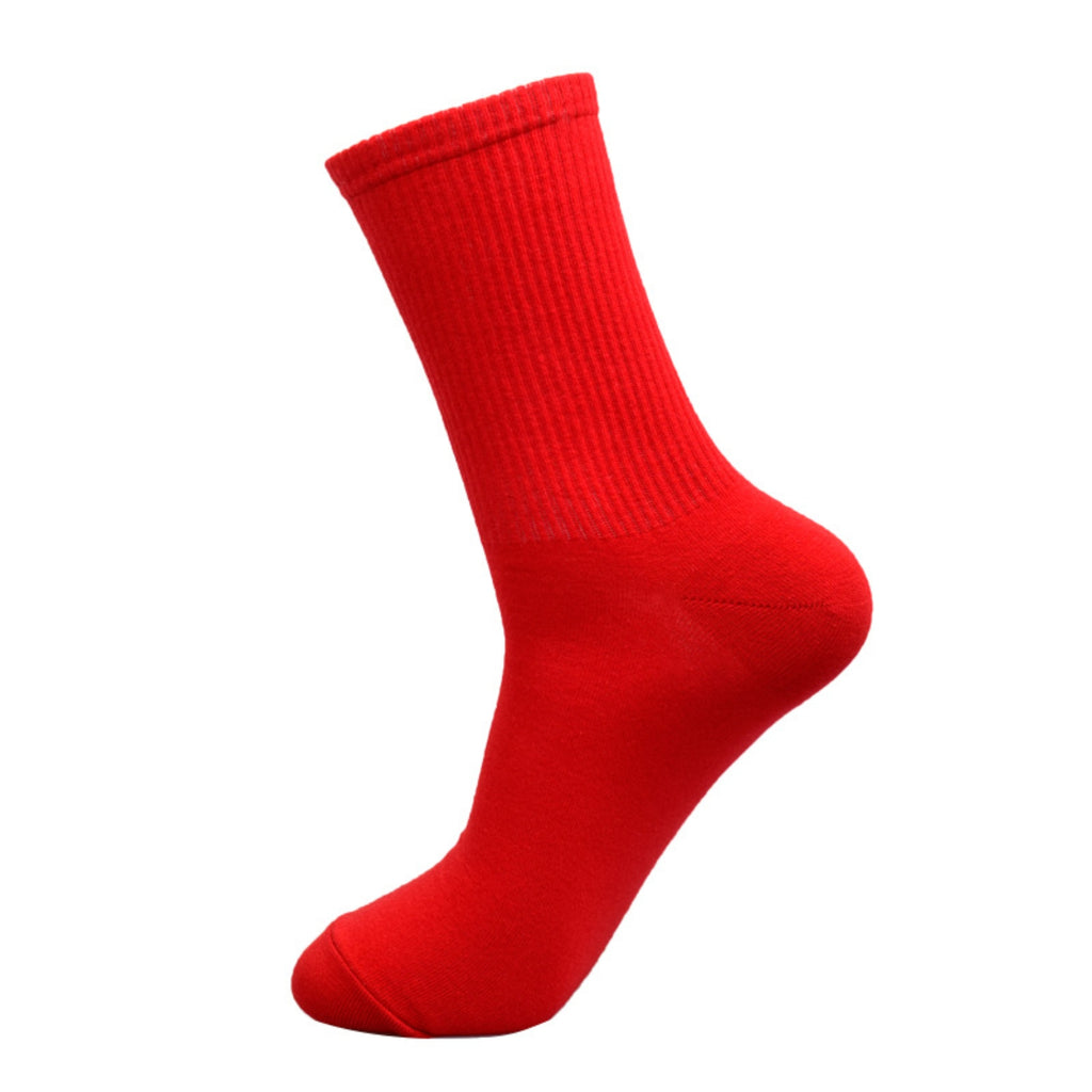 Trendy Multi-Color Cotton Sports Stockings For Men And Women