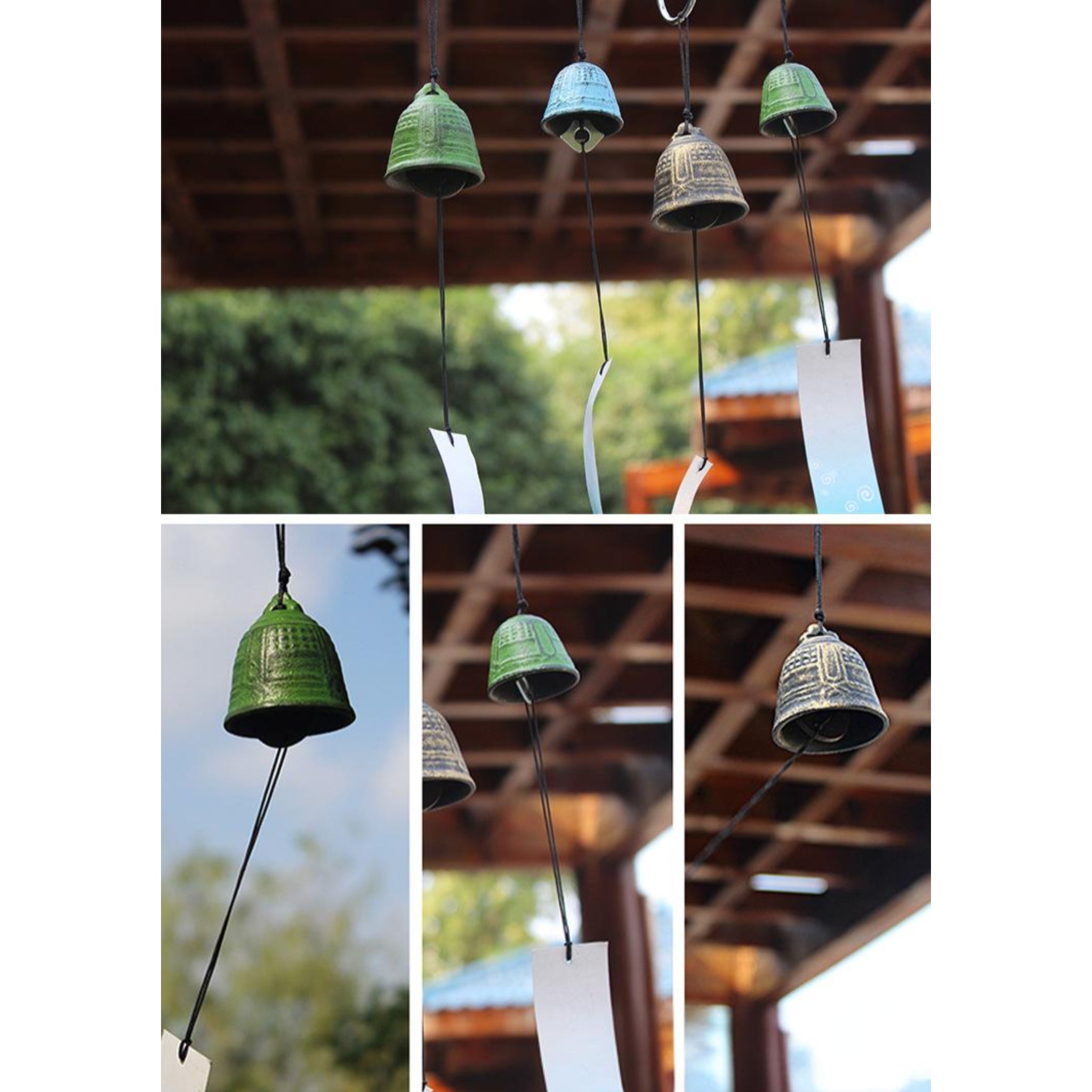 Chinese - style Cast Iron Wind Chime Ornaments
