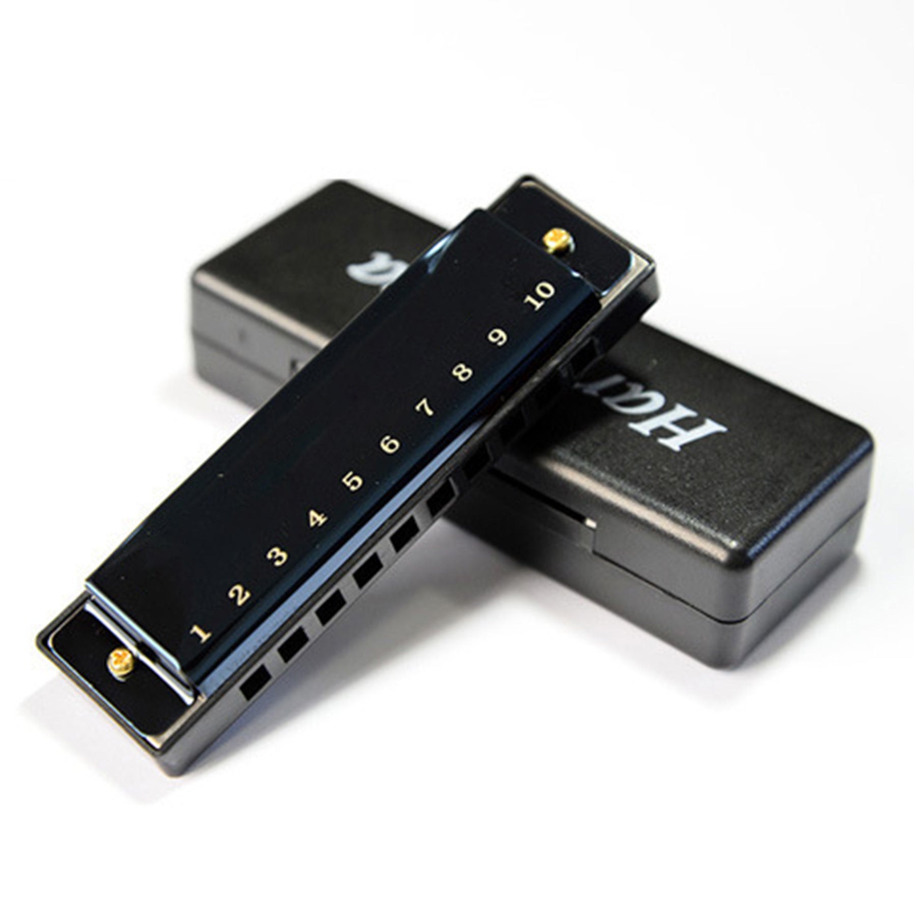 Titanium Gold Blues Harmonica For Children