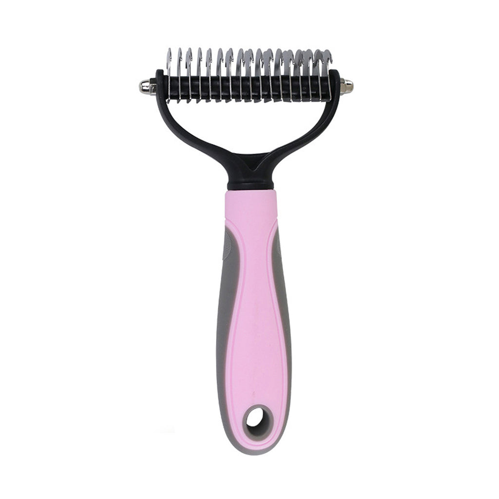Double Sided Undercoat Rake For Pet