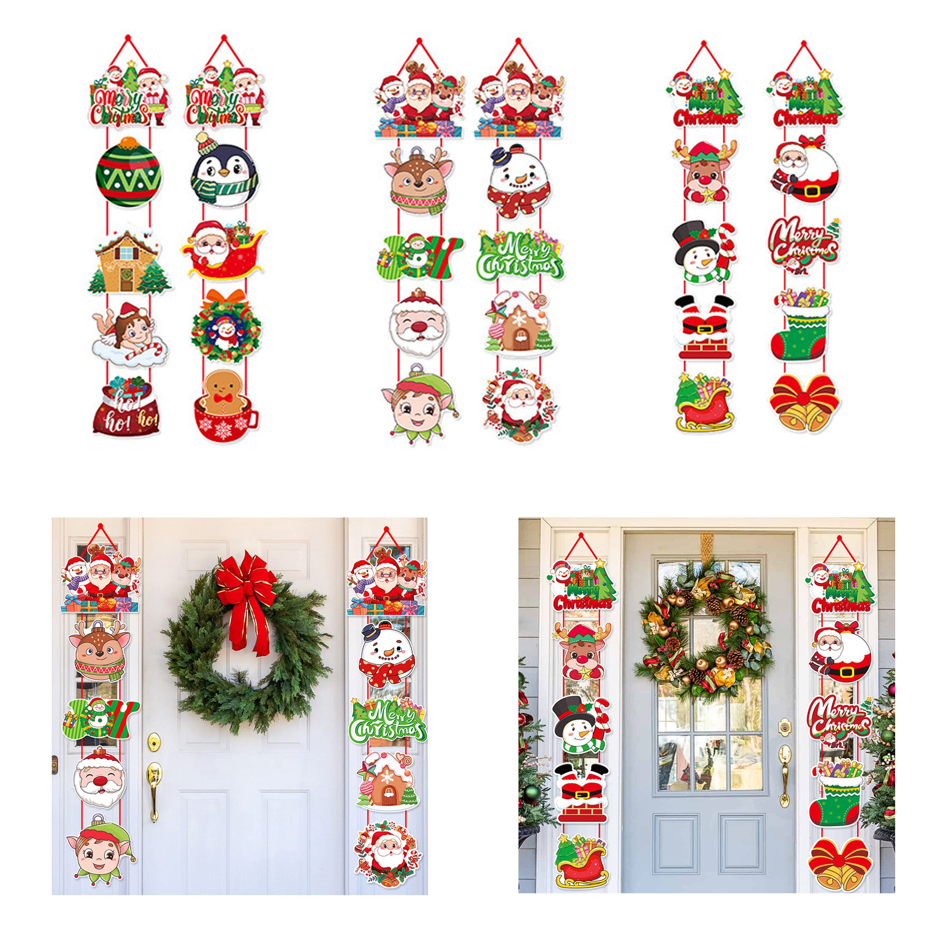 Christmas Hanging Door Aqmbience Decoration