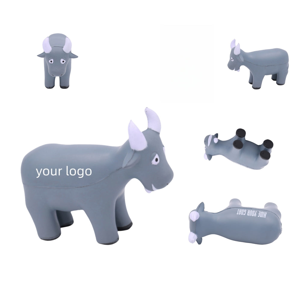 Pu Goat Shaped Stress Reliver Toys