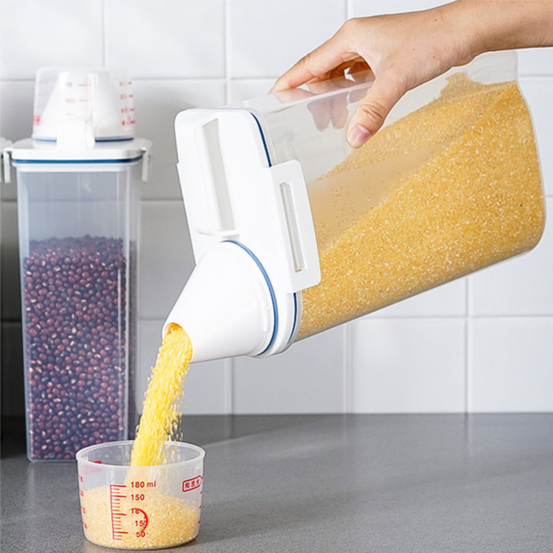 Sealed Rice And Flour Storage Jar