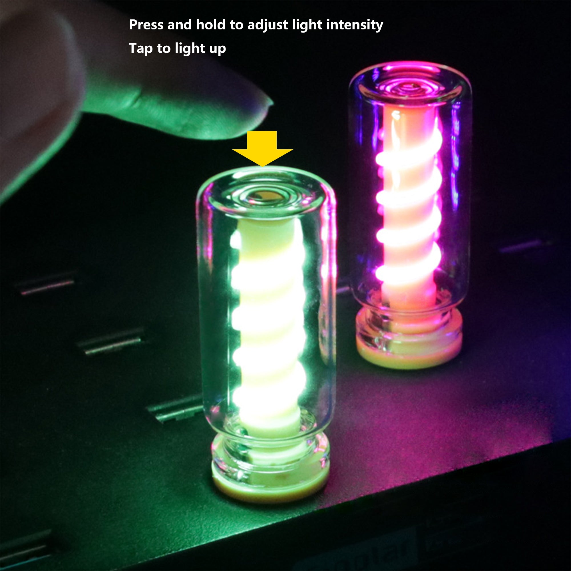 Usb Night Light For Car Camping Party Glass Bottle Bulb