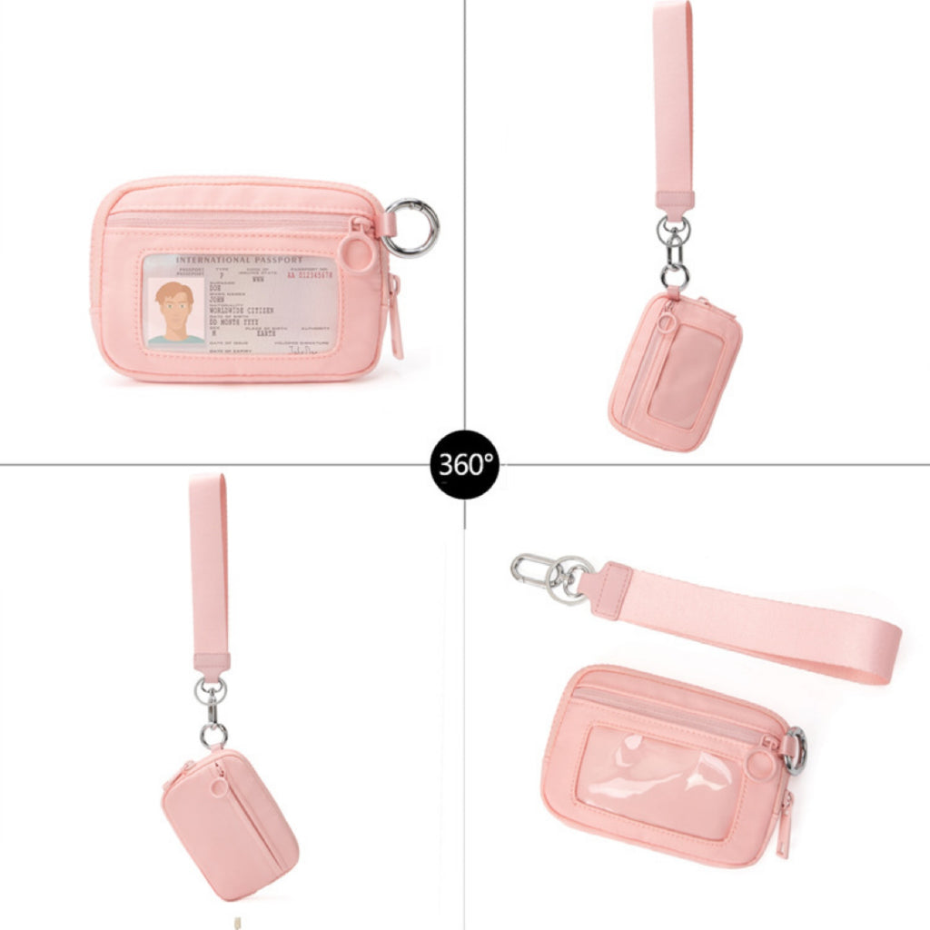 Portable Bank Card & Coin Organizer Bag